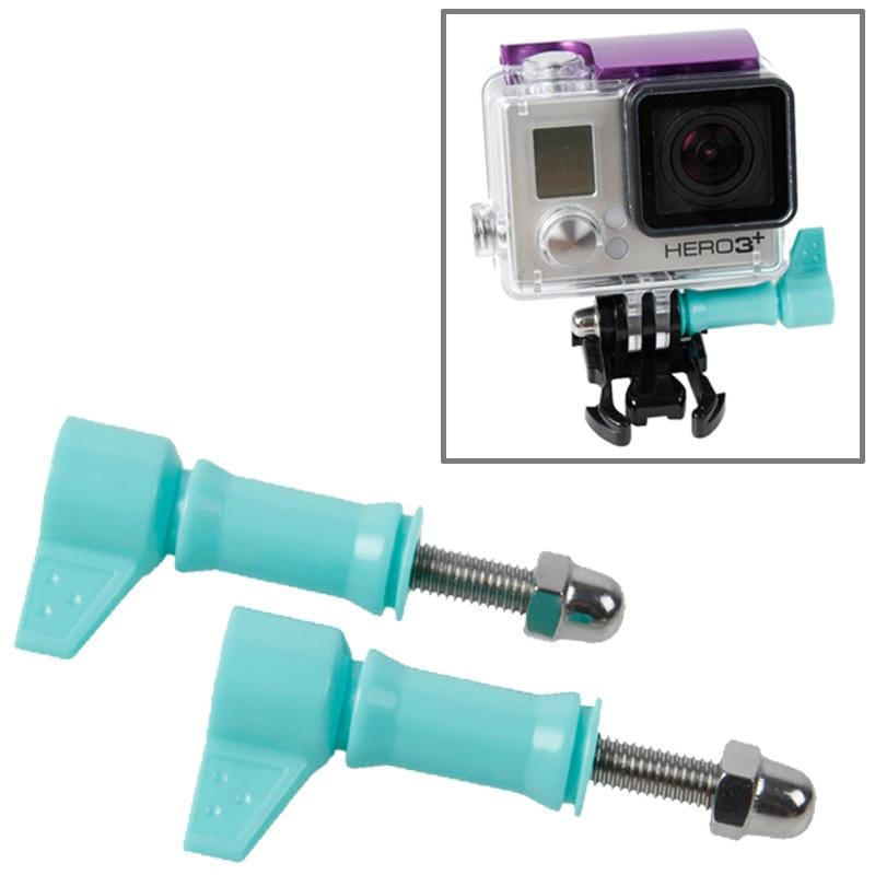 2 PCS TMC HR213 L-Shape Tighter Torque Screw for GoPro HERO4 /3+ /3 /2 (Green)