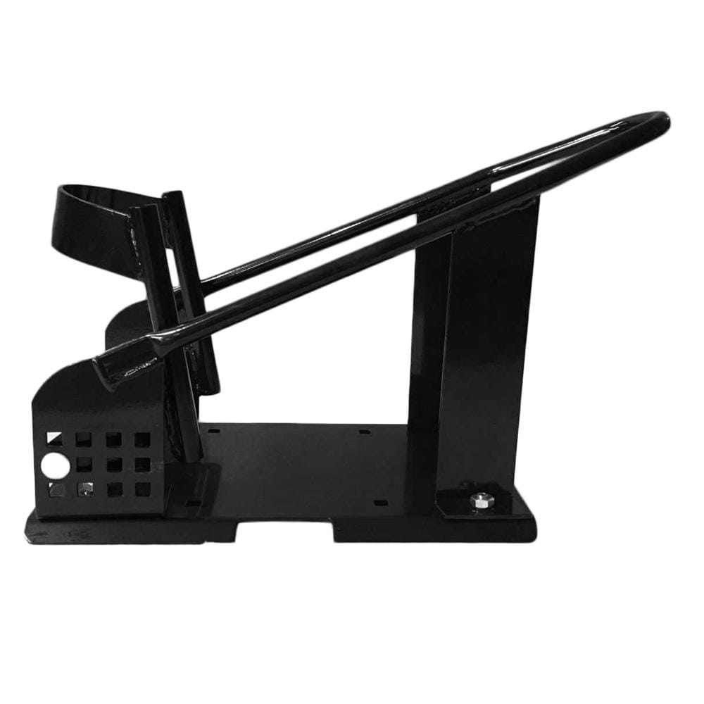 Adjustable Steel Motorcycle Front Wheel Chock for 17-21 inch Motorcycle Front Wheels (Black)