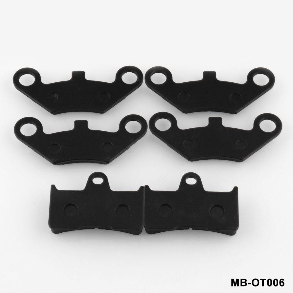 MB-OT006 6 PCS Universal Motorcycles ATV Front + Rear Brake Pad for X5 X6 X8