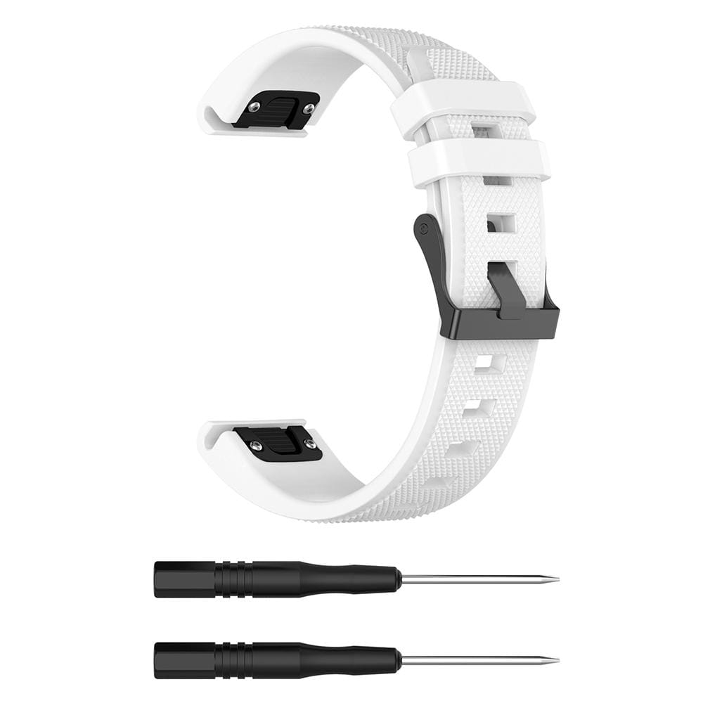 For Garmin Fenix5  Silicone Replacement Wrist Strap Watchband (Mint Green)
