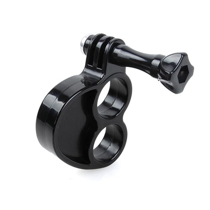 TMC HR273 Gen2  Fingers Grip with Thumb Screw for GoPro  NEW HERO /HERO6   /5 /5 Session /4 Session /4 /3+ /3 /2 /1, Xiaoyi and Other Action Cameras (Black)