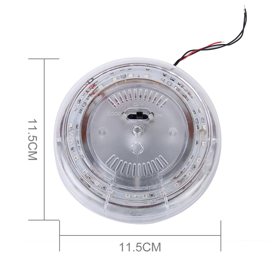 CARFU AC-225A 3W Interior LED Roof Light With 24 SMD-2835-LED Lamps, DC 12V (Blue Light)