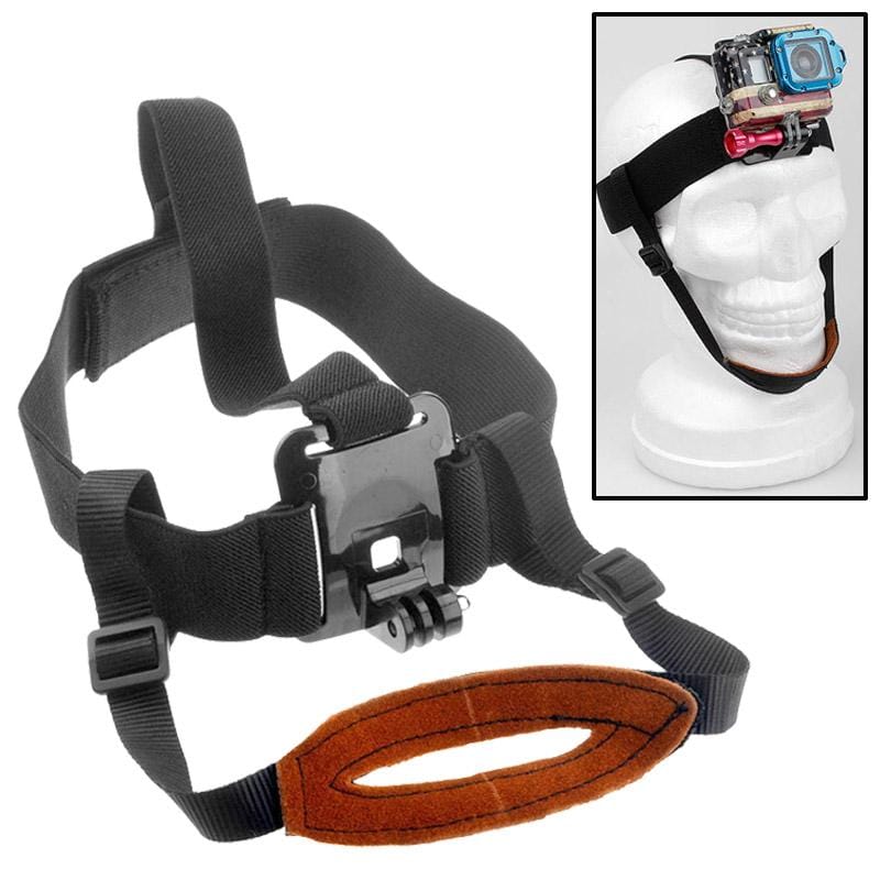 ST-90 Head Belt Mount Strap for GoPro HD HERO4 / 3+ / 3 / 2 / 1 (Black)