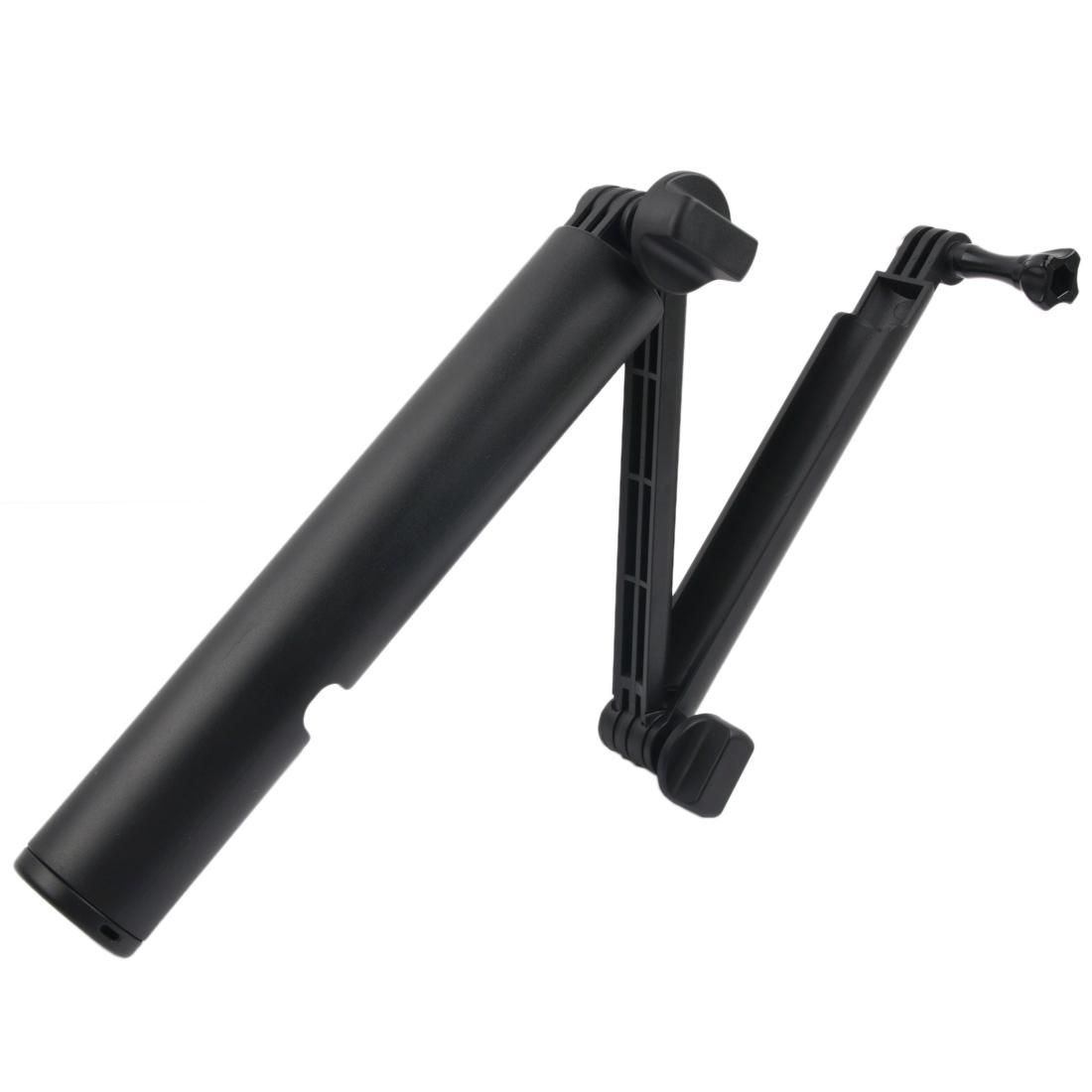 3-Way Monopod + Magic Mount Selfie Stick for GoPro HERO9 Black / HERO8 Black /7 /6 /5 Session /5 /4 Session /4 /3+ /3 /2 /1, Xiaoyi Sport Cameras, Length: 24.5-63cm (Black)