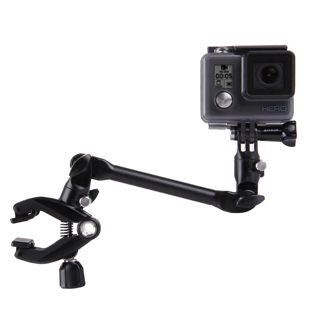 360 Degree Adjustable Guitar Bass Violin Music Stand Mount for GoPro HERO9 Black / HERO8 Black /7 /6 /5 /5 Session /4 Session /4 /3+ /3 /2 /1, Xiaoyi and Other Action Cameras