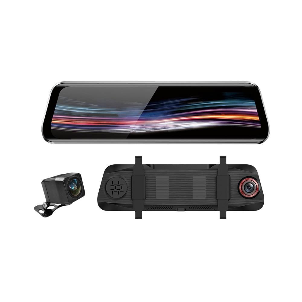 Anytek T11 FHD 1080P Dash Cam Driving Recorder Duel Lens Touch Screen Car Camera DVRS  With Rearview Mirror Camera