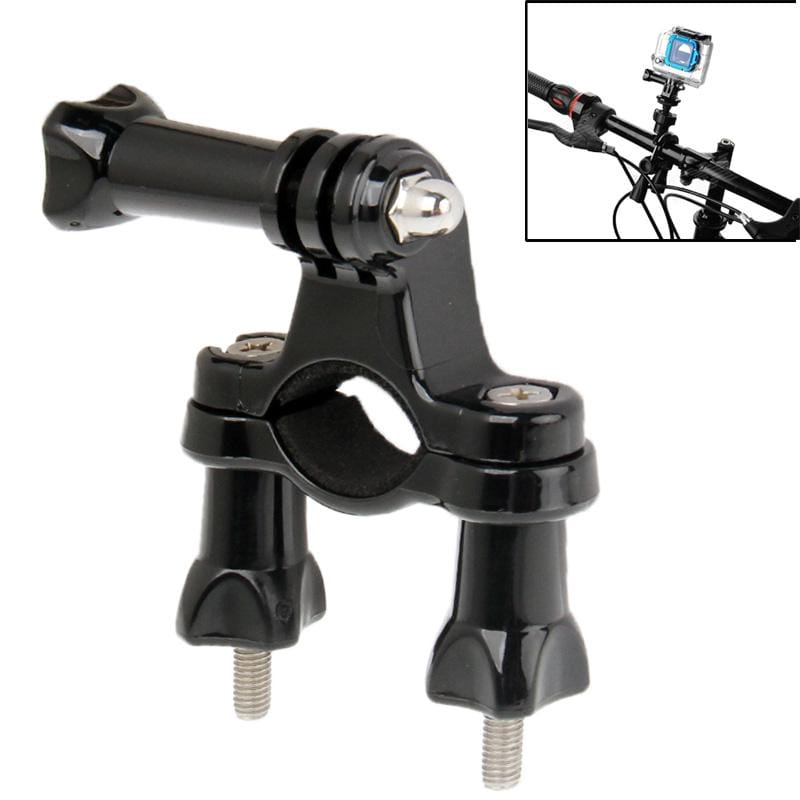 Universal Bike Handlebar Seatpost Mount for GoPro  NEW HERO /HERO6   /5 Session /5 /4 Session /4 /3+ /3 /2 /1, Xiaoyi Sport Cameras (Black)