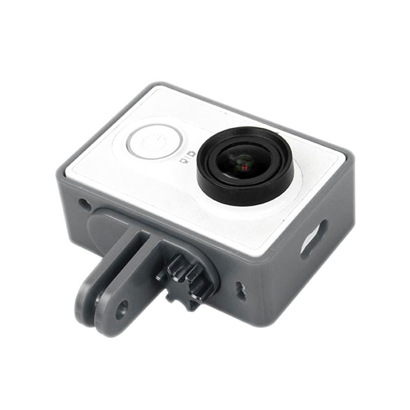 TMC Plastic Frame Mount Housing For Xiaomi Yi Sport Camera (Grey)