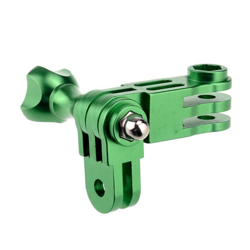 Aluminum Mount three-way Pivot Arm Set for GoPro HERO4 / 3+ / 3 / 2 / 1 (Magenta)
