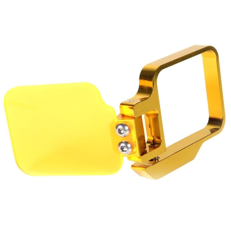 NEOpine CNC Metal Frame Light Motion Night Underwater Filter for GoPro HERO4 / 3+ (Blue)
