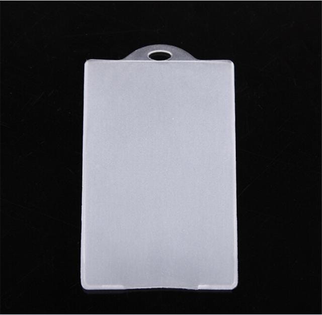 Travel Passport Card Holder Waterproof Pouch ID Case Bus Pass Cases Bussiness Note Holder Desk Organizer (White)