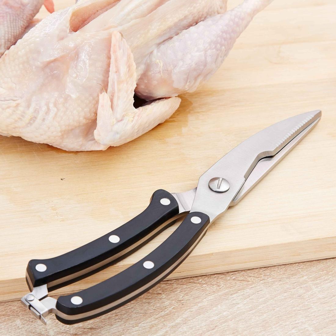 Kitchen Abs Handle Strong Chicken Bone Scissors Fish Bone Scissors