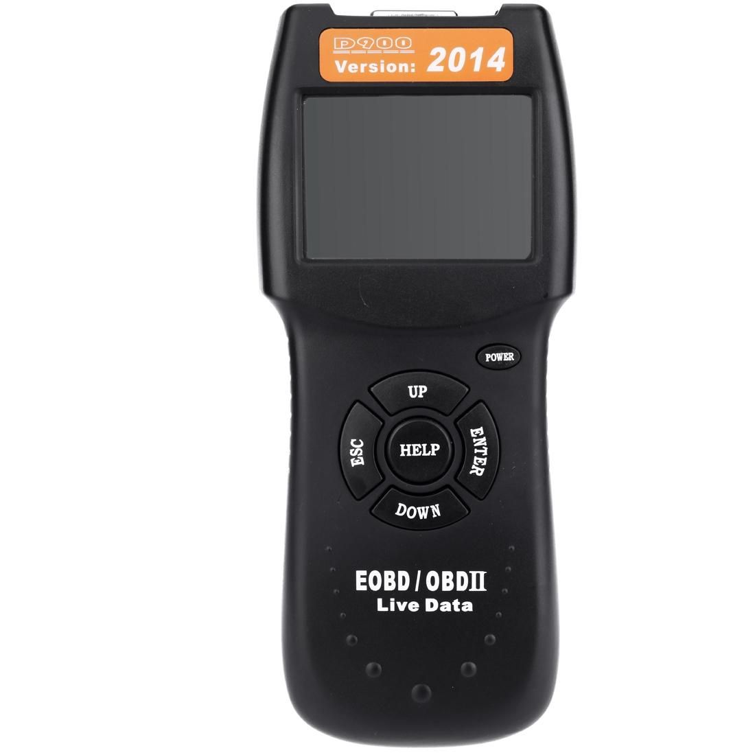 D900 CANBUS OBDII Live PCM Data Code Reader 2012 Ve (Black)