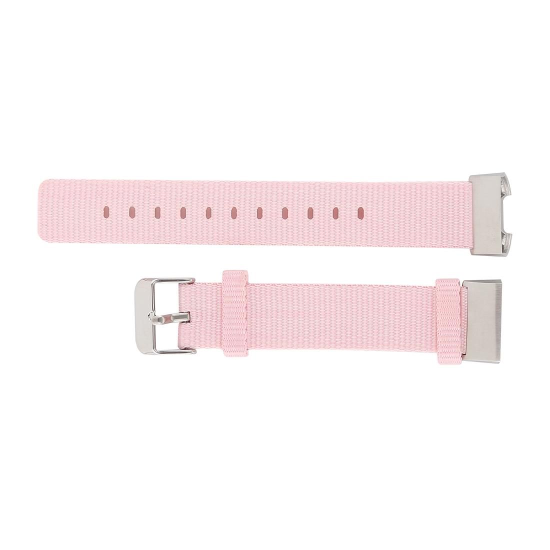 Nylon Wrist Strap Watch Band for Fitbit Charge 3 (Navy Blue)