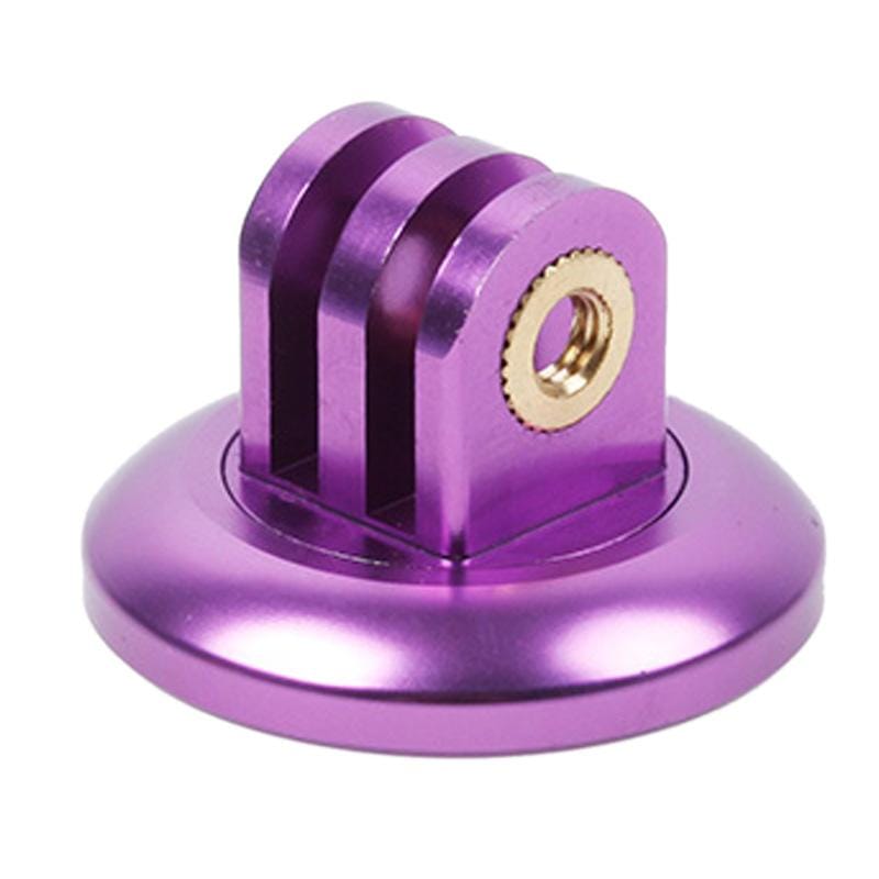 TMC HR155 Bike Headset Mount for GoPro  NEW HERO /HERO6   /5 /5 Session /4 Session /4 /3+ /3 /2 /1, Xiaoyi and Other Action Cameras (Purple)
