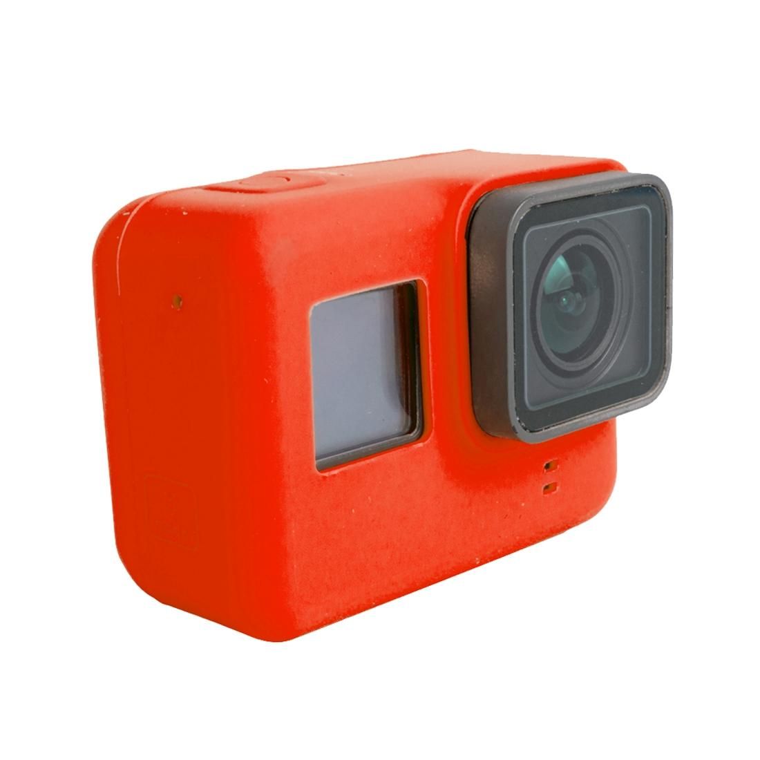 For GoPro HERO5 Silicone Housing Protective Case Cover Shell (Red)