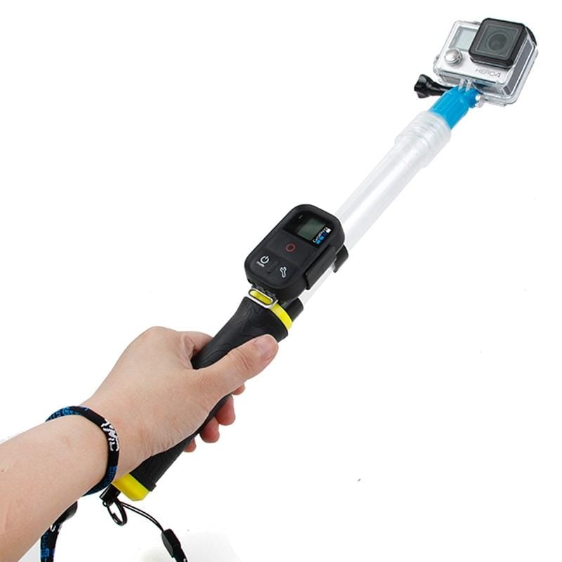 TMC GT3 14-24 inch Floating Extension Pole for GoPro Hero4 / 3+ / 3, SJ4000, Xiaomi Yi Sport Camera (Yellow)