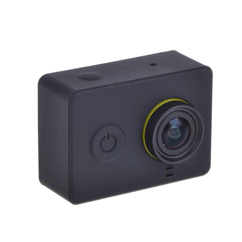 Silicone Gel Protective Case for Xiaomi Yi Sport Camera (White)