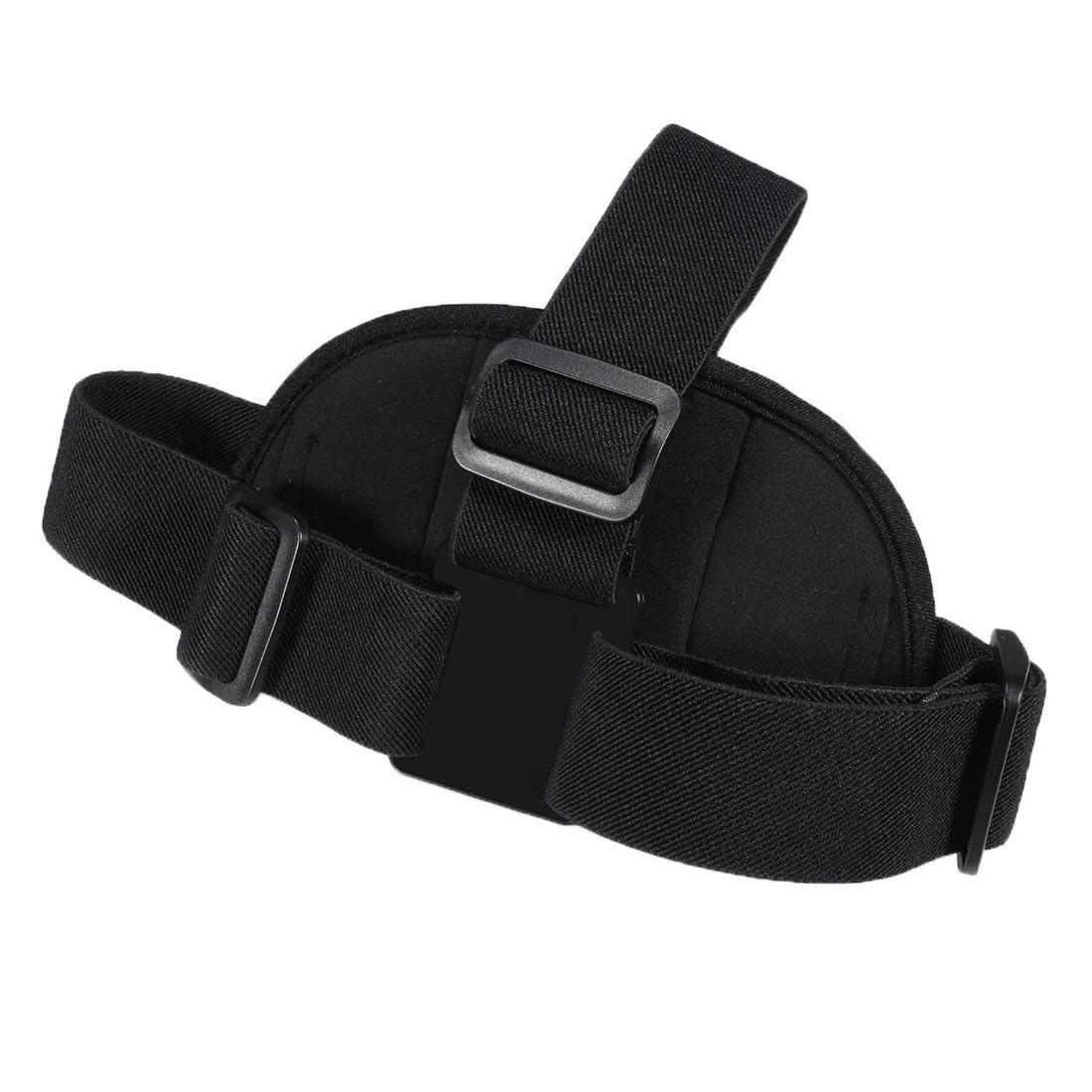 NEOpine Adjustable Action Camera Fixed Head Strap for GoPro HERO4 /3+ /3 /2 /1, Xiaomi Yi Sport Camera (Black)