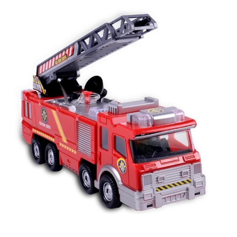 Electric Sounding Lighting Water Spraying Fire Truck Model Car