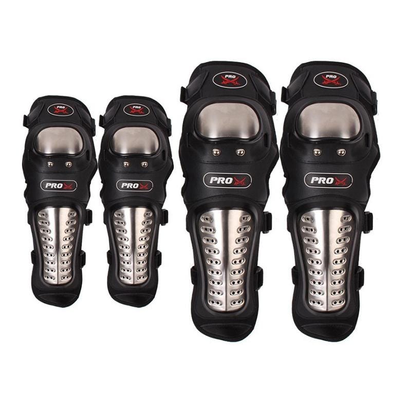 PRO-BIKER A0800 Cross Country Leggings Motorcycle Warm Shockproof Protective Gear Stainless Steel Knee Pads Elbow