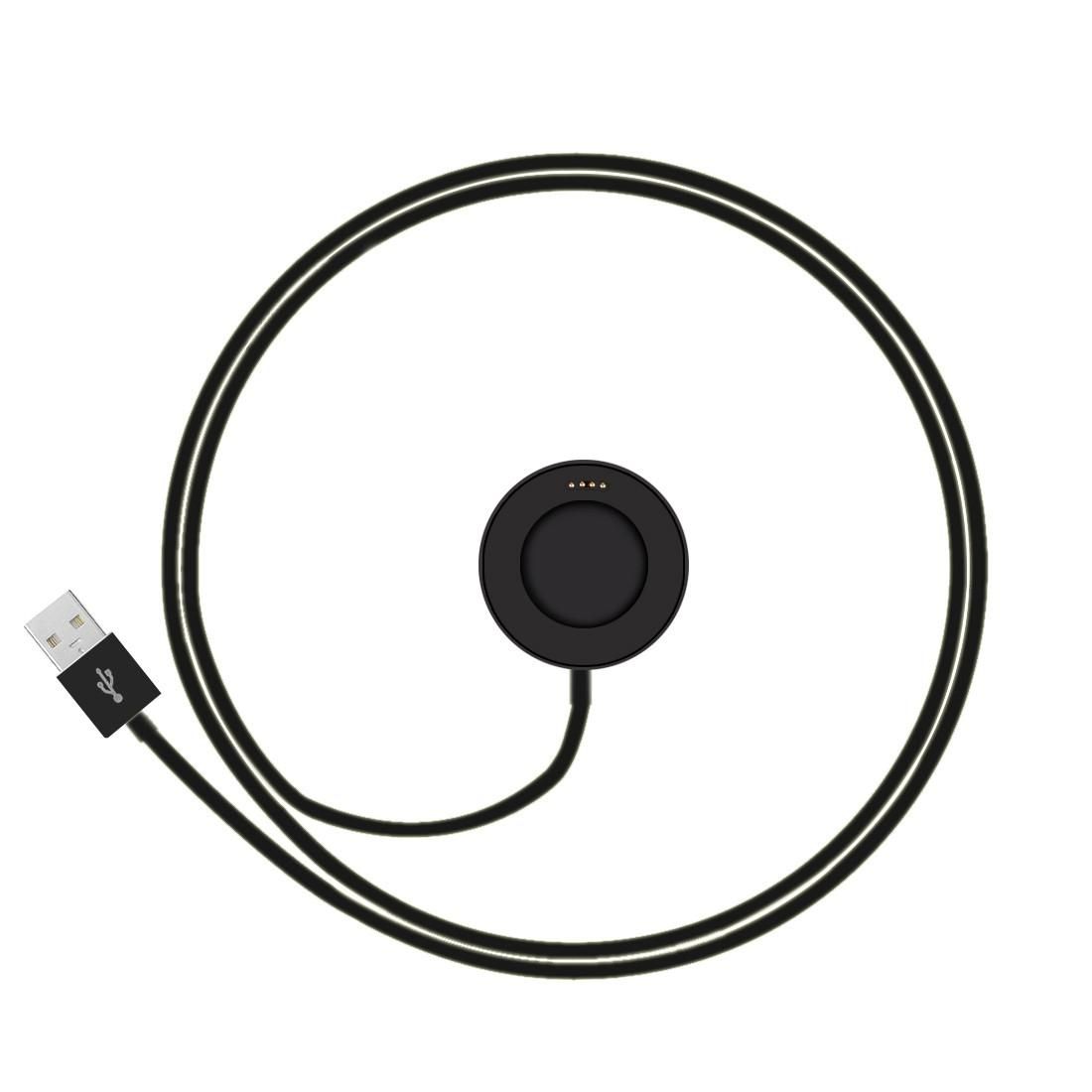 For Huawei Watch Charging Cradle Dock Charger with USB cable, Got CE / FCC Certification (Black)