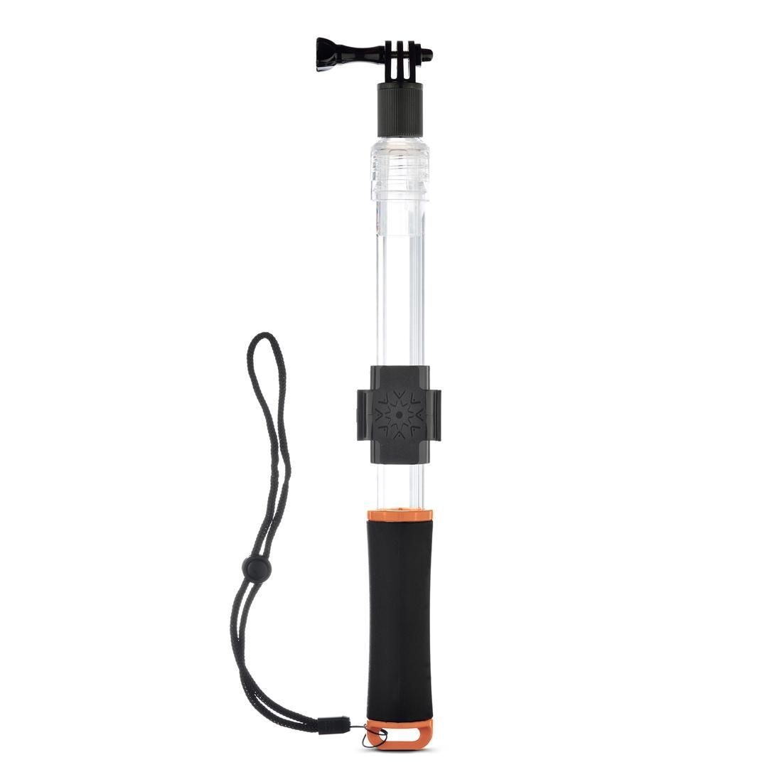 Transparent Extendable Self-portrait Handheld Telescopic Monopod Holder for GoPro HERO6/ 5 /5 Session /4 /3+ /3 /2 /1, Full Length Max: 55cm (Blue)