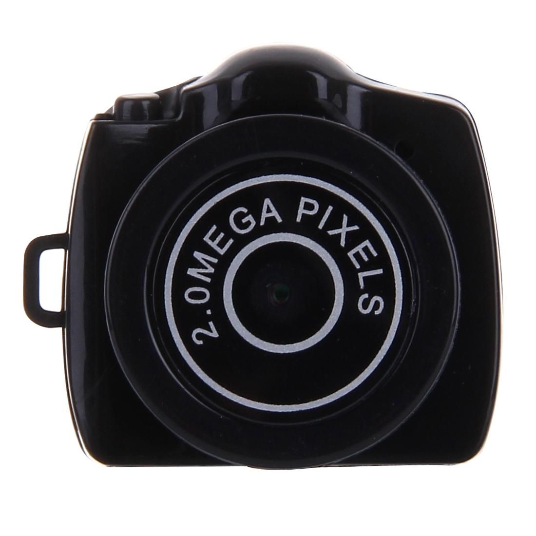 Y2000 HD Outdoor Sports Ultra-Mini DV Pocket Digital Video Recorder Camera Camcorder, Support Max 32GB Micro SD / TF Card