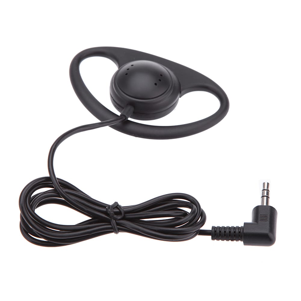 Single Side Headset Headphone Earphone 3.5mm Plug for Laptop