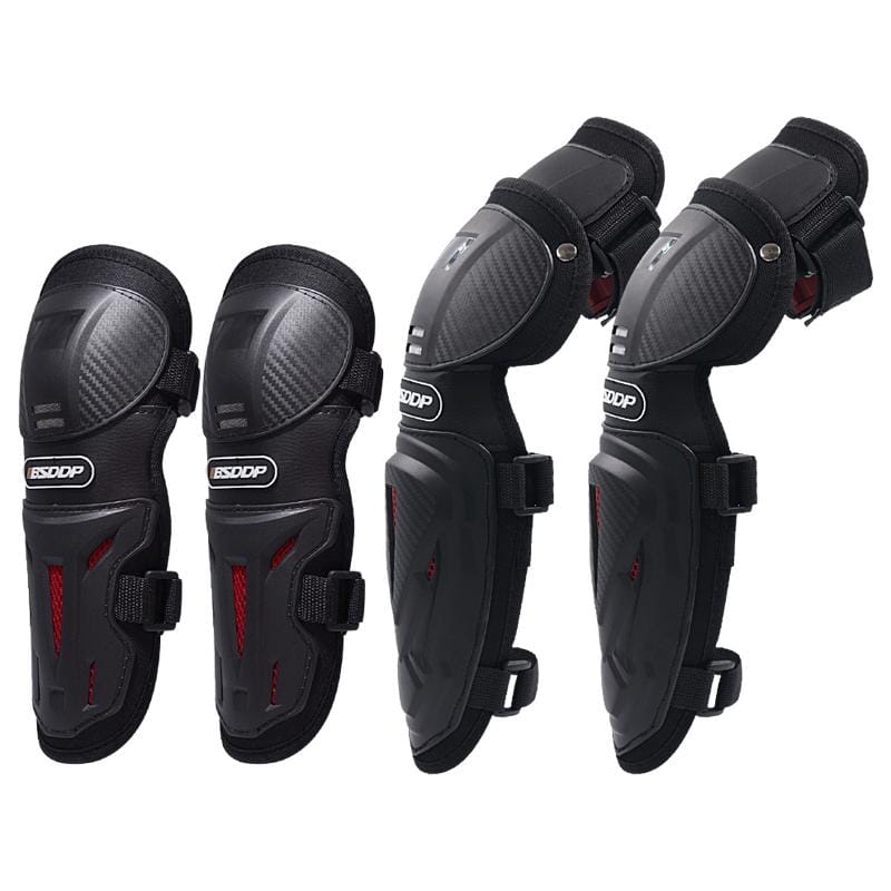 BSDDP 4 PCS Motorcycle Cycling Knee Elbow Protector Cover