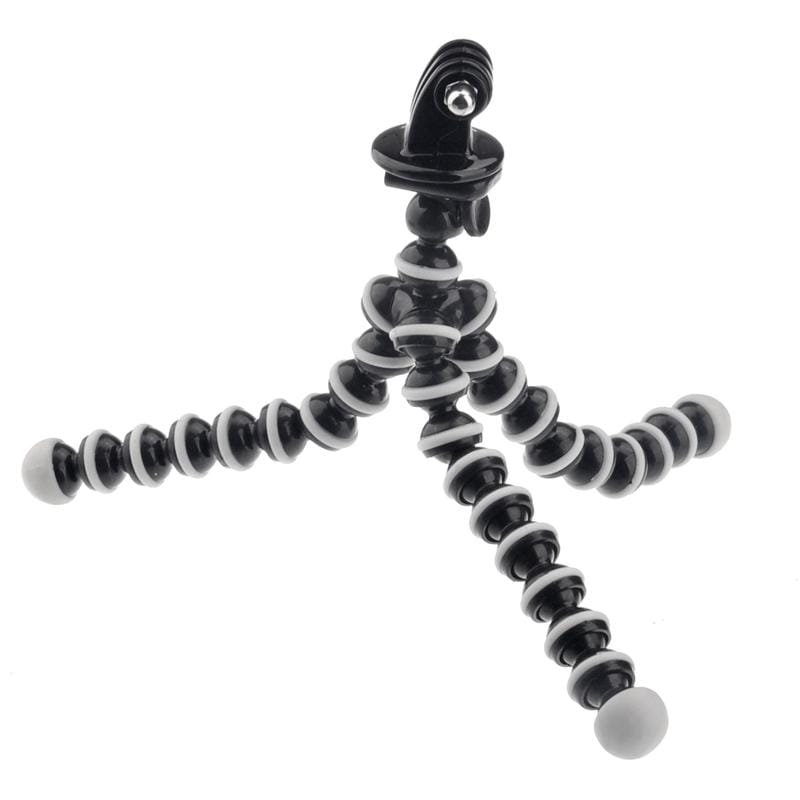 M-MO Mini Octopus Tripod with Tripod Adapter for GoPro  NEW HERO /HERO6   /5 /5 Session /4 Session /4 /3+ /3 /2 /1, Xiaoyi and Other Action Cameras