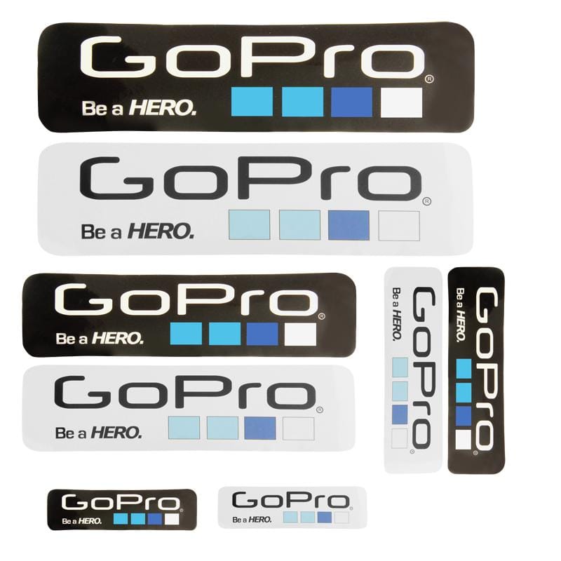 8 PCS Different Sized for GoPro Icon Stickers