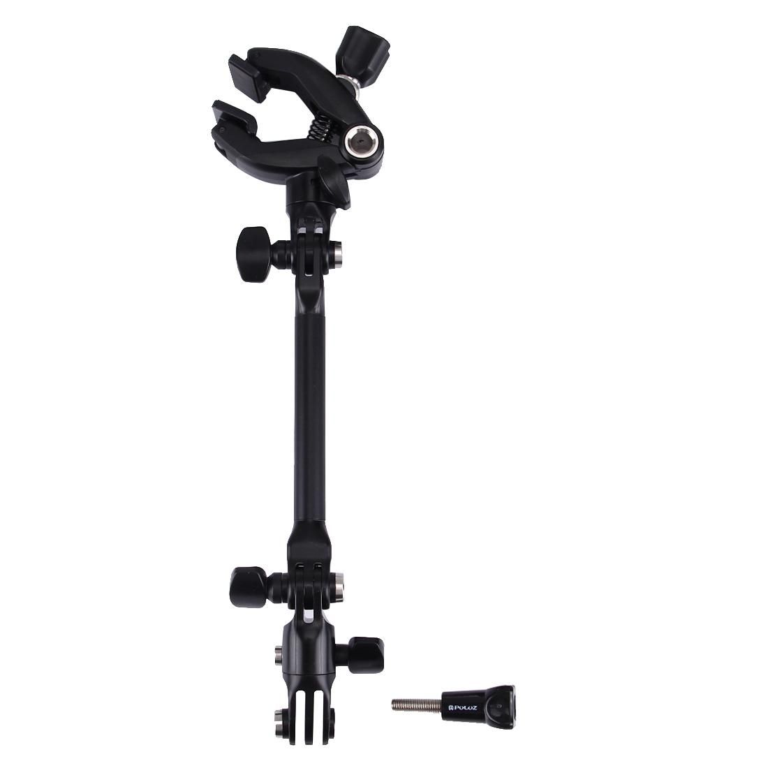 360 Degree Adjustable Guitar Bass Violin Music Stand Mount for GoPro HERO9 Black / HERO8 Black /7 /6 /5 /5 Session /4 Session /4 /3+ /3 /2 /1, Xiaoyi and Other Action Cameras