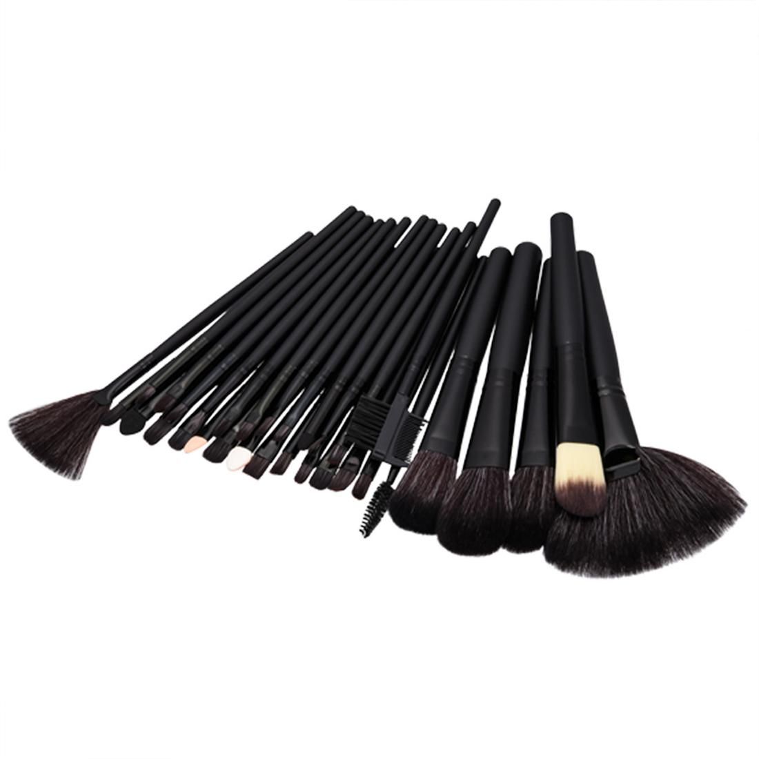 32 in 1 Wood Handle Makeup Brush Cosmetic Foundation Cream Powder Blush Makeup Tool Set (Style1)
