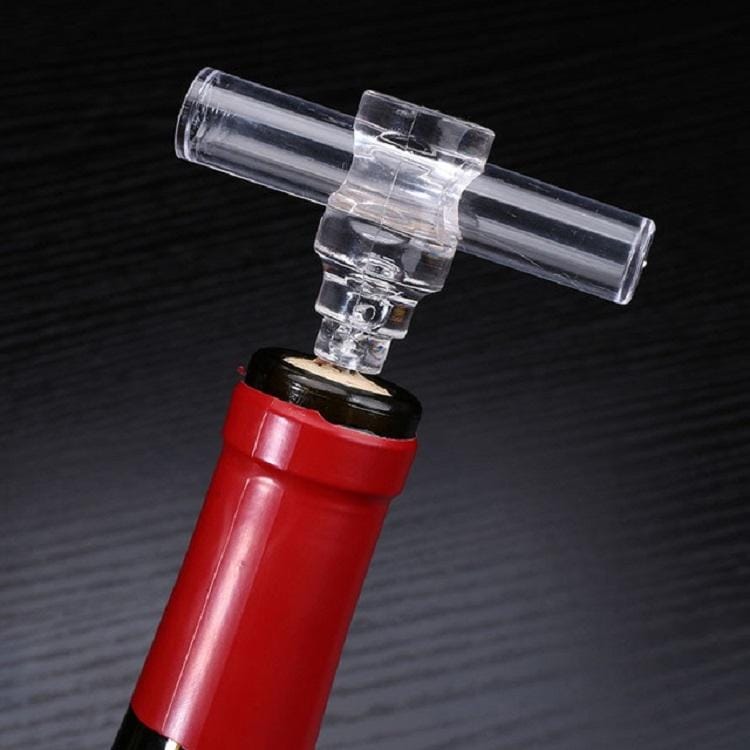 Wine Corkscrew Creative Small Gift Wine Set Kitchen Gadgets (Black)
