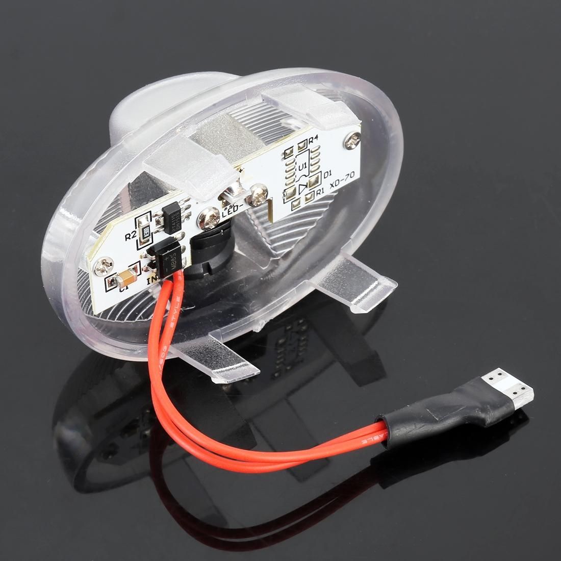 2 PCS DC12V 2W Car Door Logo Light Brand Shadow Lights Courtesy Lamp for Mazda 8 2011-2015