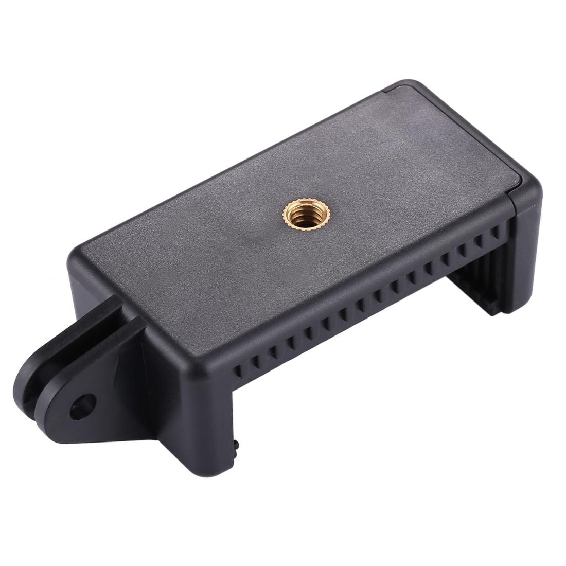 PULUZ Selfie Sticks Tripod Mount Adapter Phone Clamp for GoPro HERO5 Session /5 /4 Session /4 /3+ /3 /2 /1, Xiaoyi Sport Camera