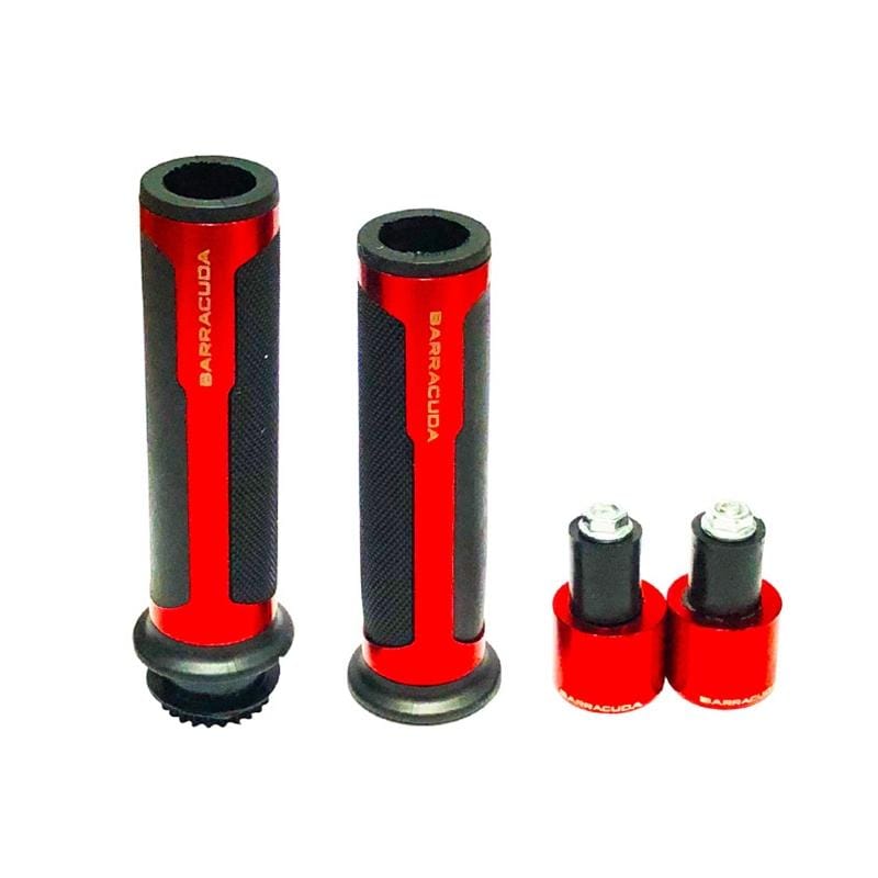 Motorcycle Modification Accessories Hand Grip Cover Handlebar Set (Orange)