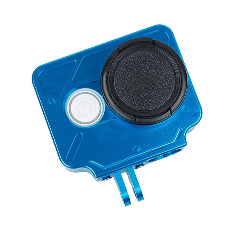 TMC HR327 CNC Aluminum Alloy Protective Case for Xiaomi Yi Action Camera (Blue)