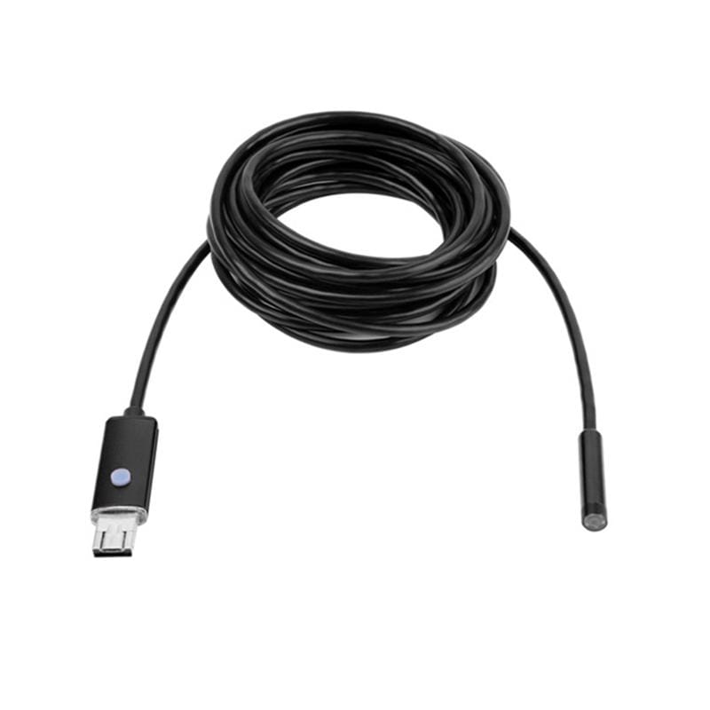 AN99 2 in 1 IP67 Waterproof Micro USB + USB HD Endoscope Snake Tube Inspection Camera for Parts of OTG Function Android Mobile Phone, with 6 LEDs, Lens Diameter:5.5mm (Length: 10m)