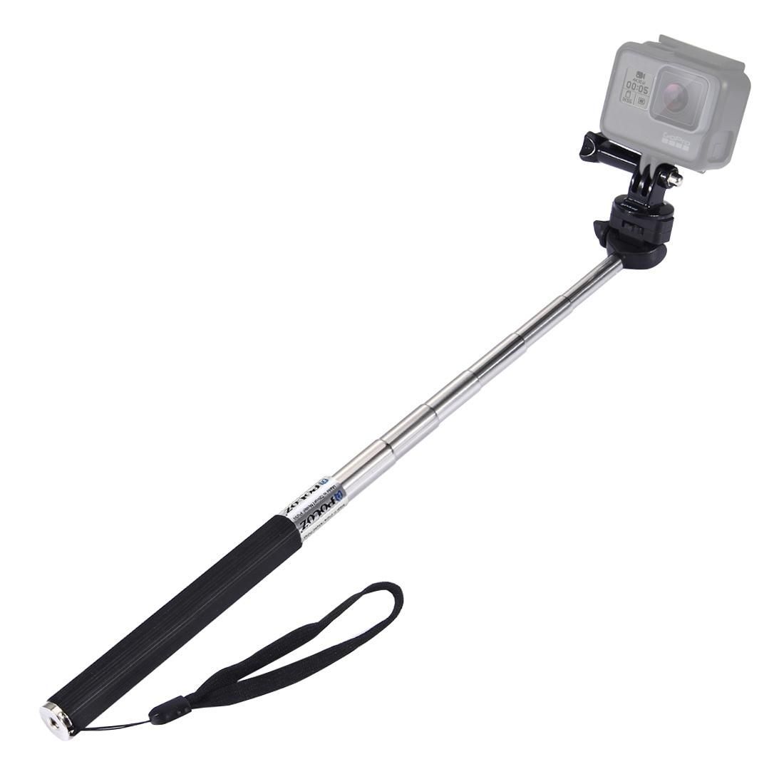 PULUZ Extendable Handheld Selfie Monopod for GoPro HERO9 Black / HERO8 Black / HERO7 /6 /5 /5 Session /4 Session /4 /3+ /3 /2 /1, Xiaoyi and Other Action Cameras, Length: 22.5-100cm