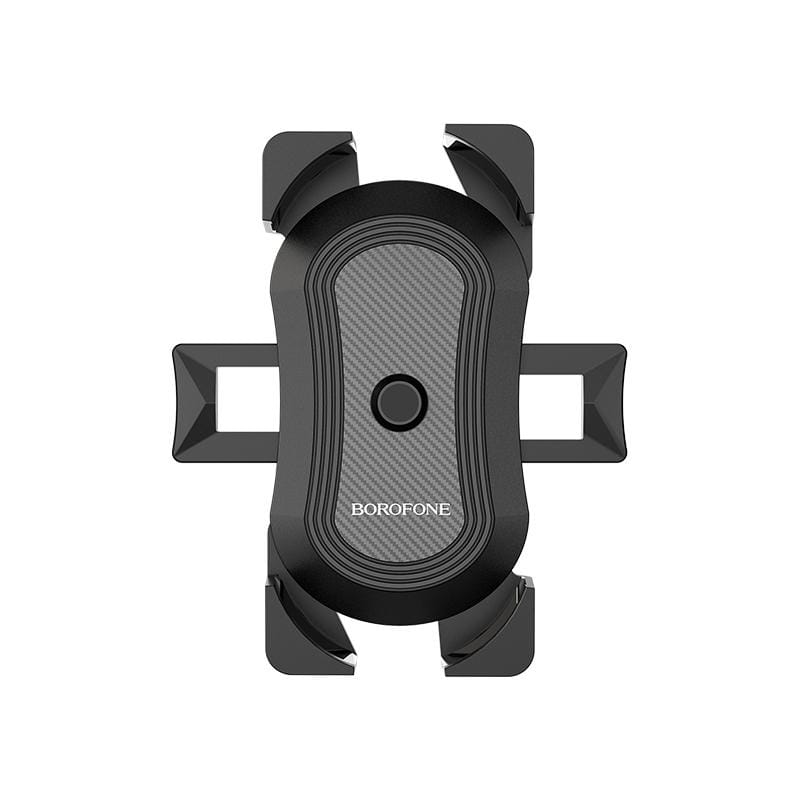 Borofone BH15 Le Tour One-button Universal Mobile Phone Holder for Motorcycle / Bike, Suitable for 3.7-6.5 inch Mobile Phone (Black)