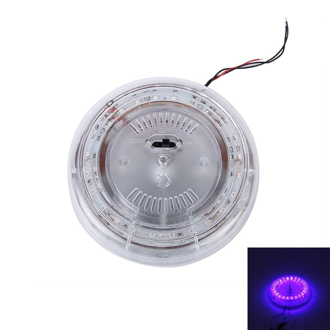 CARFU AC-225A 3W Interior LED Roof Light With 24 SMD-2835-LED Lamps, DC 12V (Blue Light)