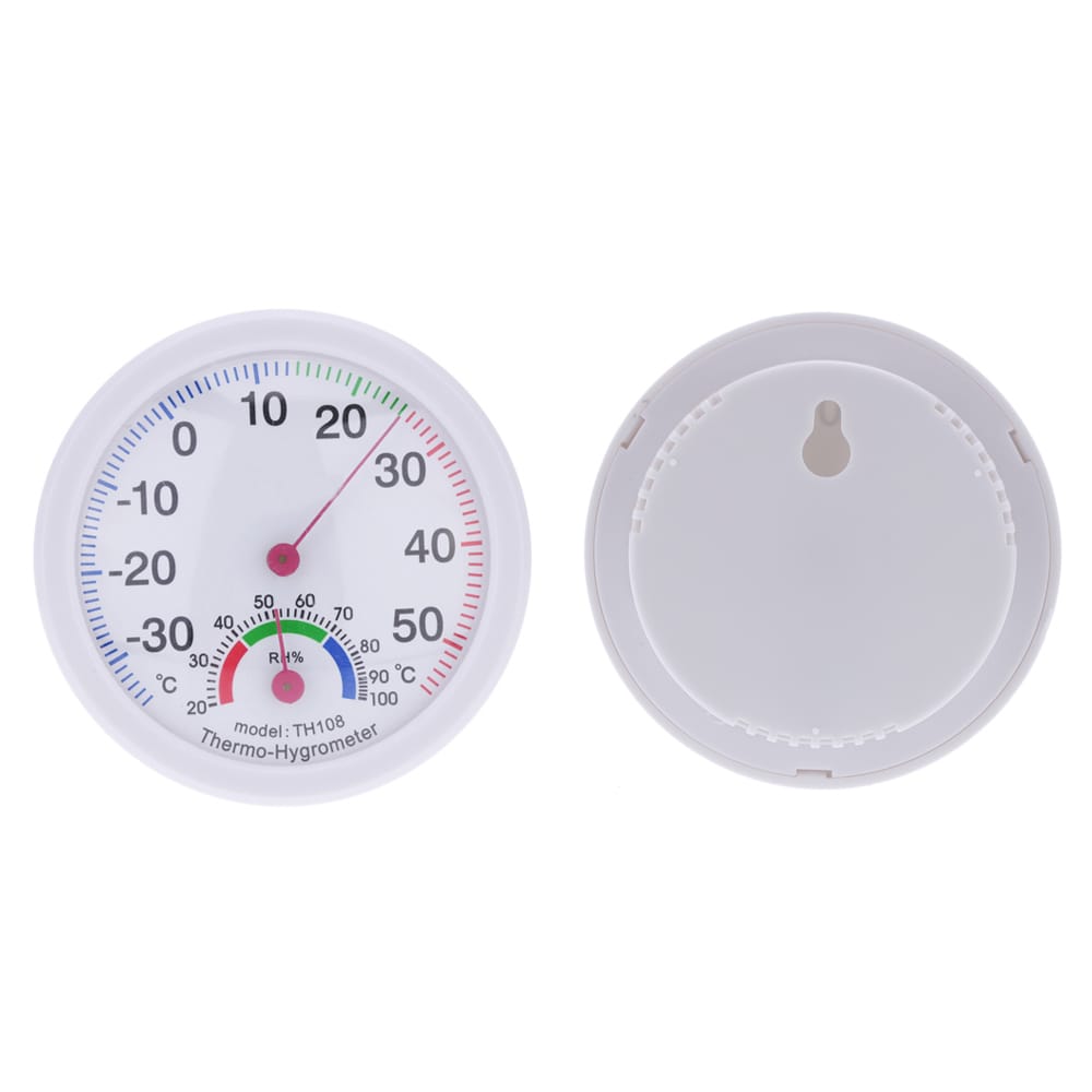 '-35~55 C Mini Indoor Analog Temperature Humidity Meter