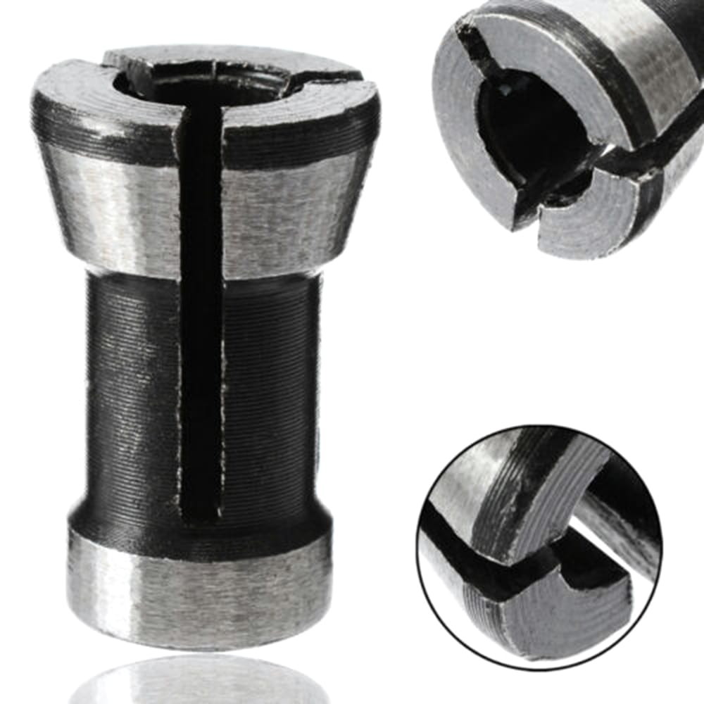 Practical HSS Router Bit Milling Collet Reduction Sleeve - 8mm