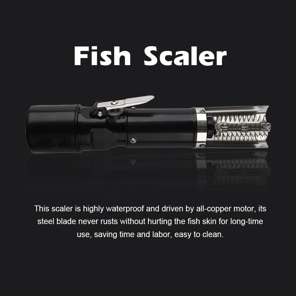 Useful Electric Fish Scaler Fishing Scalers Clean Fish