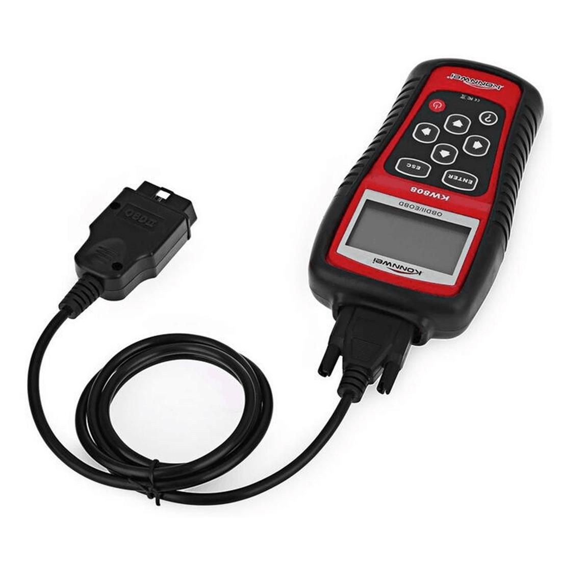 KONNWEI KW808  EOBD / OBDII Car Auto Diagnostic Scan Tools CAN Code Reader Scanner Auto Scan Adapter Scan Tool