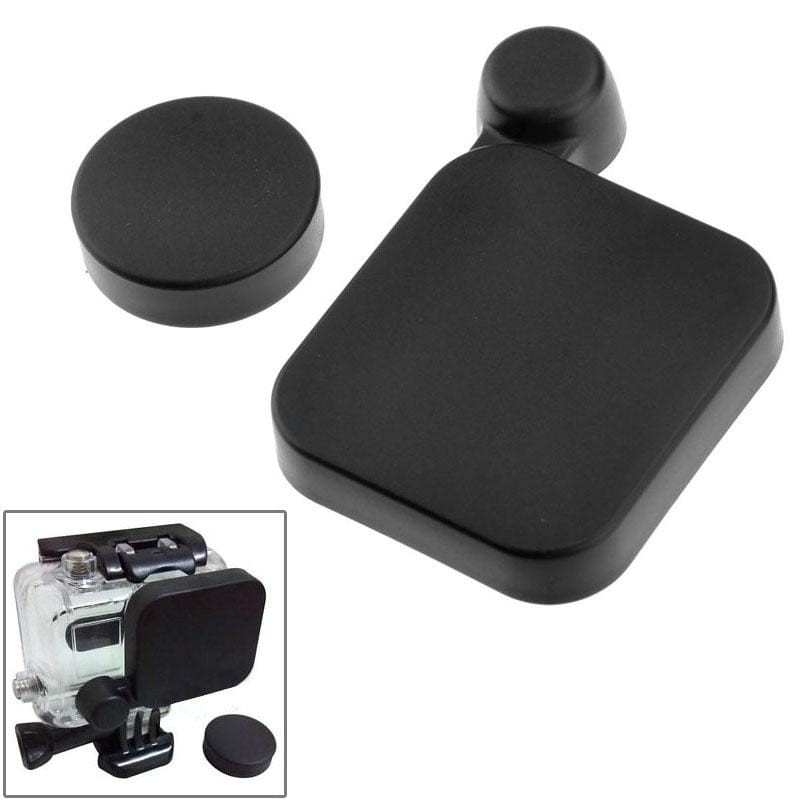 New Protective Camera Lens Cap Cover + Housing Case Cover for GoPro Hero 4 / 3+