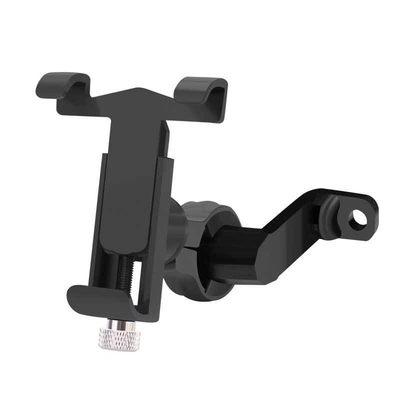360 Degree Rotatable Aluminum Alloy Phone Bracket for Electric Car / Motorcycle, Suitable for 50-100mm Device (Blue)
