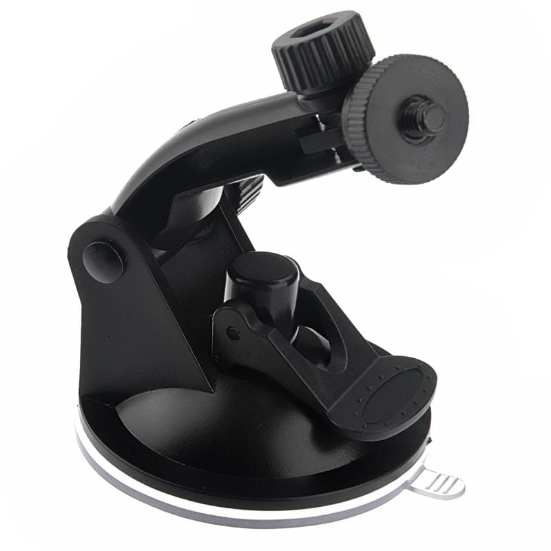 Suction Cup Mount + Tripod Adapter for GoPro  NEW HERO /HERO6   /5 /5 Session /4 Session /4 /3+ /3 /2 /1, Xiaoyi and Other Action Cameras (Black)